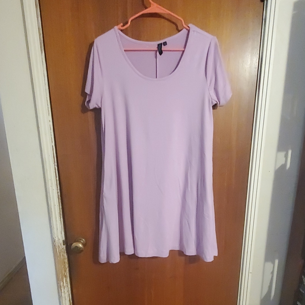 Dress with pockets t-shirt material